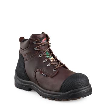 Red Wing King Toe® 6-inch Waterproof CSA Safety Toe Veiligheidsschoenen Heren Chocola - 3506